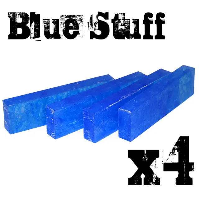Blue Stuff Επανα Χρησιμοποιούμενο Θερμοπλαστικό για Καλούπια - 4 Μπάρες