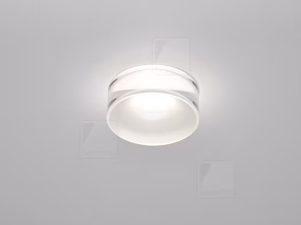Χωνευτό Φωτιστικό Οροφής LED SKA Λευκό IP20 Dimmable 10W Άσπρο