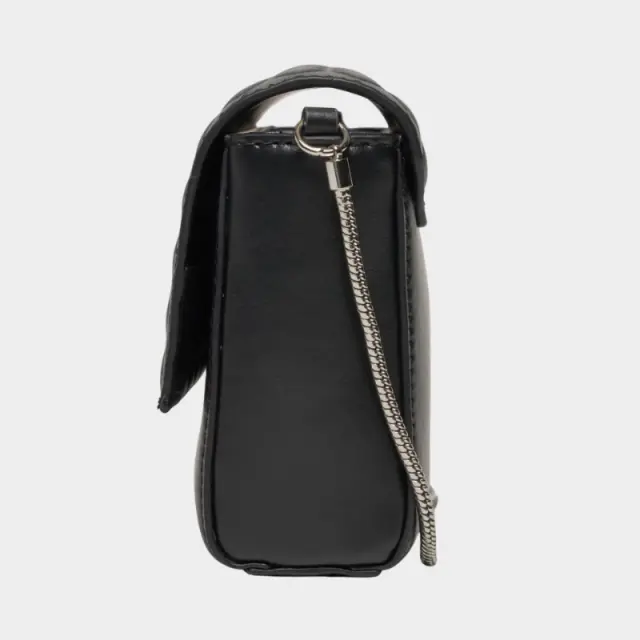 Calvin Klein - Γυναικεία Τσάντα Ώμου Ck Quilt Mini Crossbody K60K611990-BEH Μαύρο 2