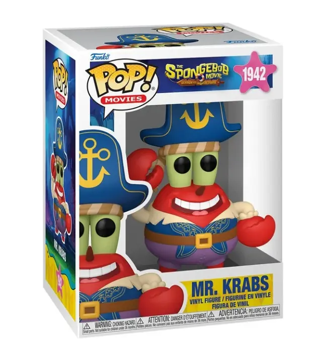 Φιγούρα Funko POP! Spongebob Squarepants Vinyl Figure Mr. Krabs (Pirate) #1942 3