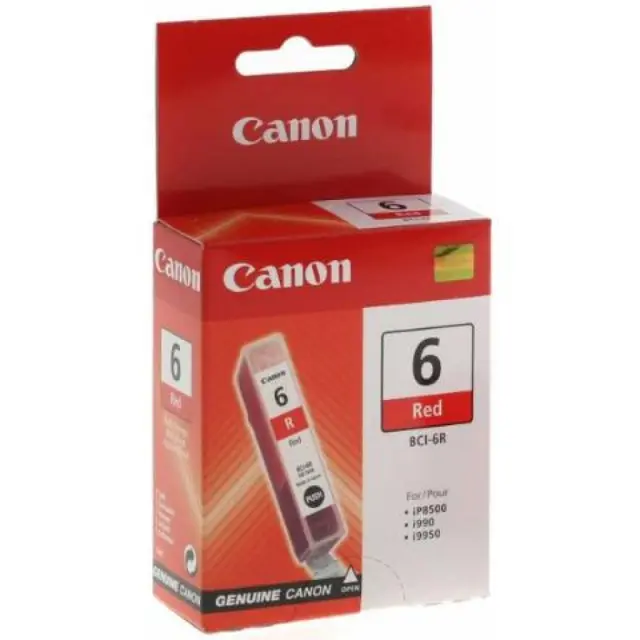 Canon BCI-6R Γνήσιο Μελάνι Εκτυπωτή InkJet Ματζέντα (8891A002)