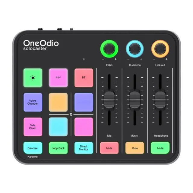OneOdio Solocaster Audio Mixer