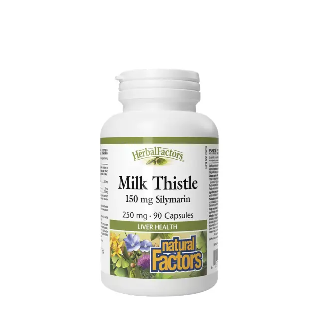 Natural Factors Milk Thistle 250 mg/150 mg Silymarin