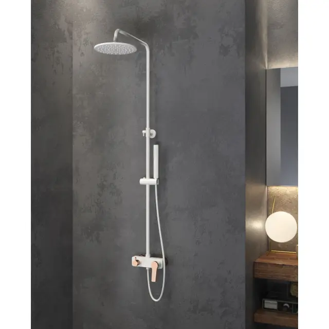 Στήλη Ντουζ KARAG ANDARE WNW33R98PH-RG BIANCO-ROSE GOLD