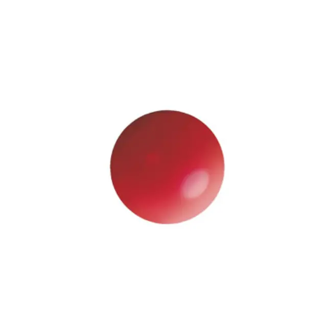 Swarovski 2080 Hotfix Cabochon Flatback Pearl Red Coral Ø4x1.6mm ~72τεμ