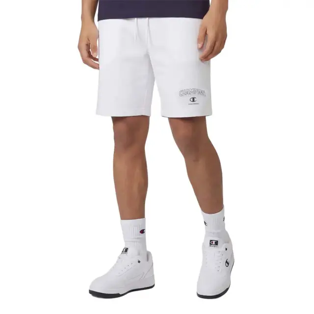 Champion Men's Standard Fit Bermuda Shorts Άσπρο 222406-WW001 (Champion)