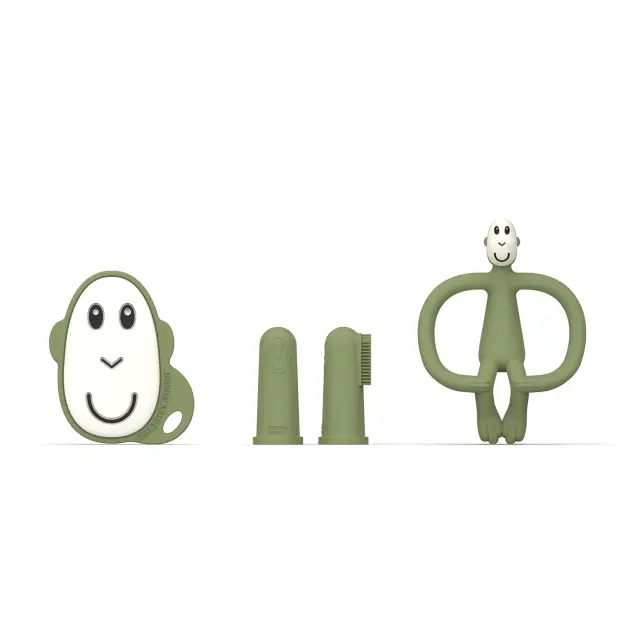 TEETHING STARTER SET - OLIVE 2