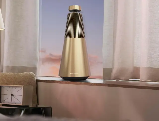 Αυτοενισχυόμενο Ηχείο Bang & Olufsen Beosound 2 3rd Gen με Wi-Fi & Bluetooth - Ισχύς 105W - Gold Tone1309104 2