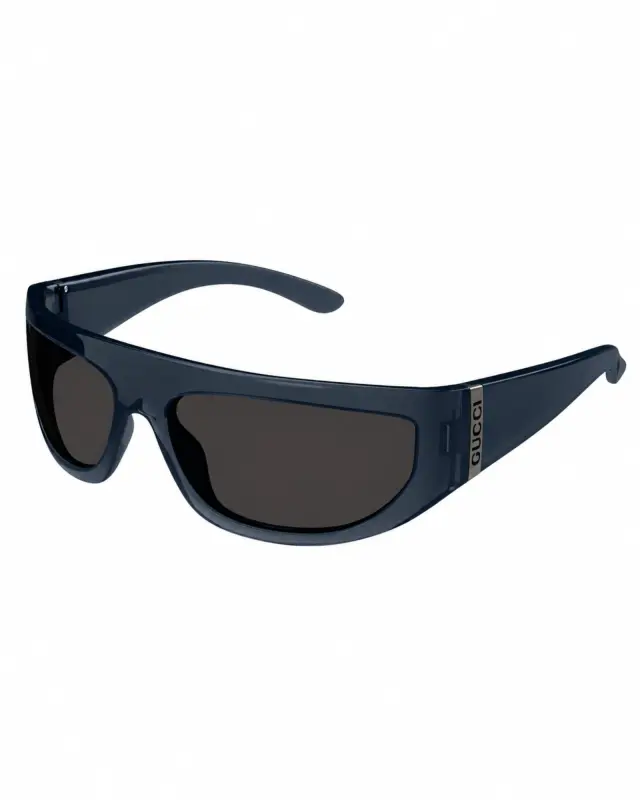 Gucci GG1574S 003 Ανδρικά Γυαλιά Ηλίου Μπλε - 64 mm