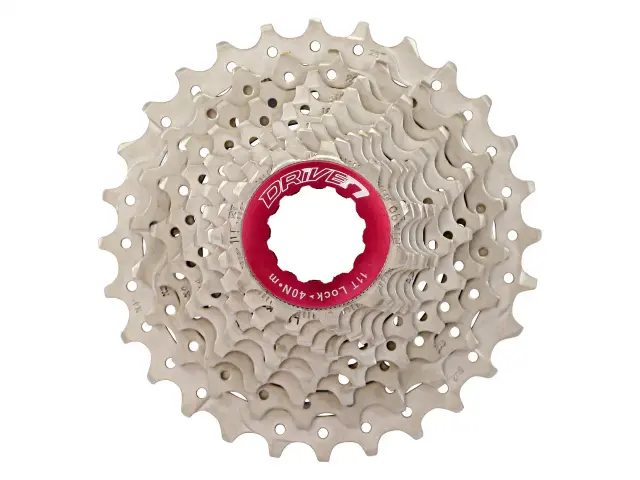 ΚΑΣΕΤΑ SUNRACE CSRX0 11-32 10 ΤΑΧΥΤΗΤΩΝ METALLIC SILVER