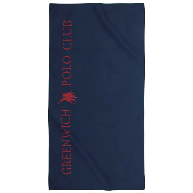 Πετσέτα Γυμναστηρίου 45x90 280gsm Greenwich Polo Club Essential 4185 Blue-Red 100% Microfiber