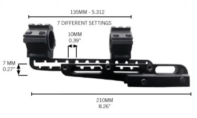 Βάση Διόπτρας 7219 Cantilever Konus 2