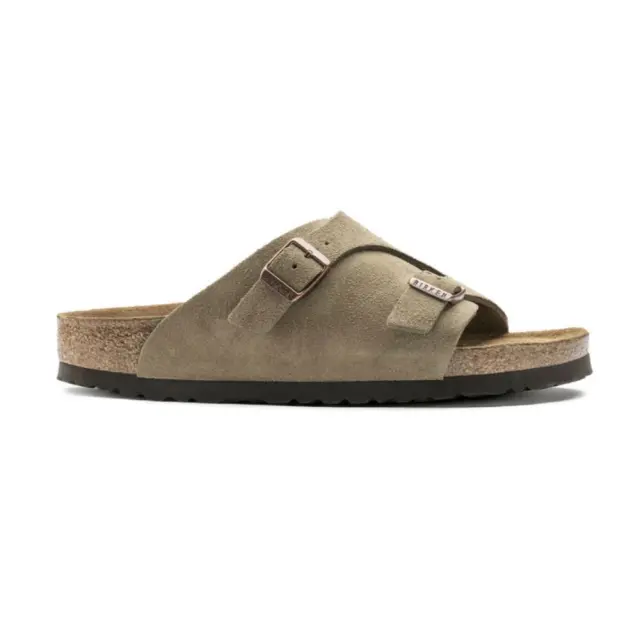 Birkenstock Πέδιλα Γυναικείο δέρμα suede Μπεζ BIR/ZURICH 050463-TAUPE - 45