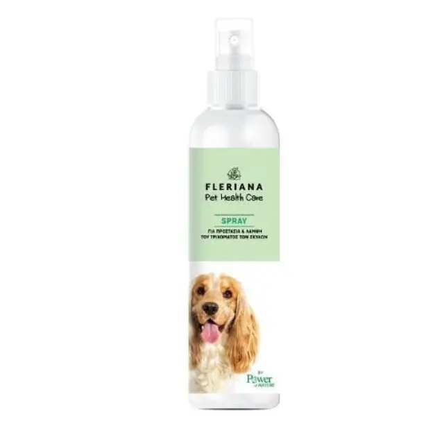 Power Health Fleriana Pet Health Care Spray για την Προστασία & Λάμψη του Τριχώματος Πράσινο Μήλο 250ml