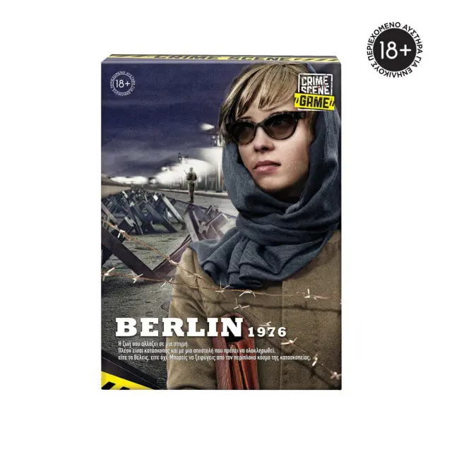 AS Games® Επιτραπέζιο Παιχνίδι Crime Scene Berlin 1976 1+ Παίκτες 18+ Ετών