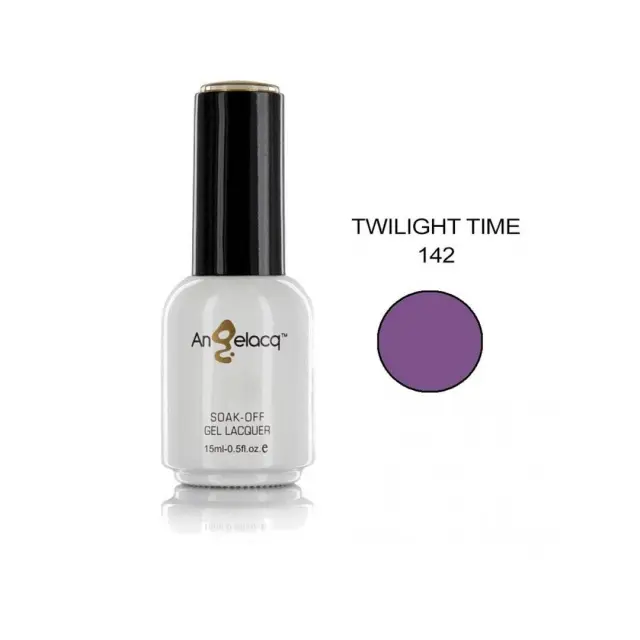 Ημιμόνιμο επαγγελματικό βερνίκι ANGELACQ 15ML - 0.5FL.OZ 142 Twilight Time