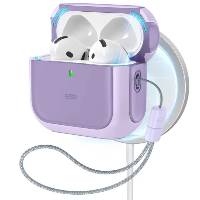 Esr Orbit Halolock Magsafe Apple Airpods 4 / 5 Purple