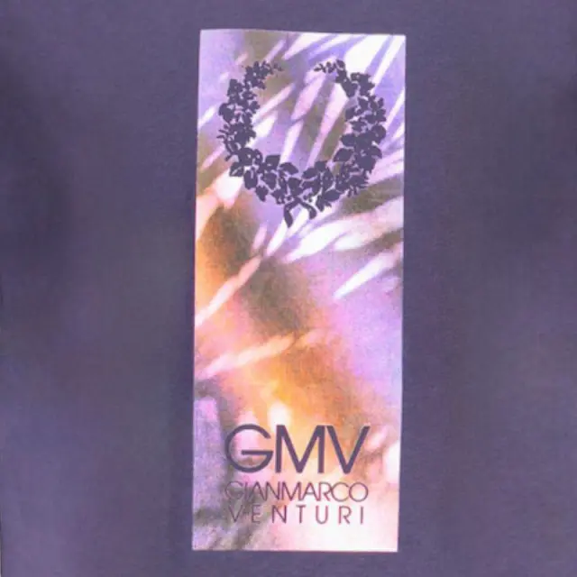 T-Shirt Gian Marco Venturi AU01417M Μπλε - 2XL 3