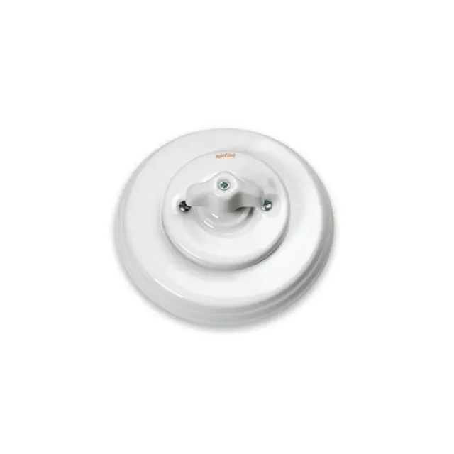 ONE-WAY SWITCH WH PORCELAIN GARBY FIT Fontini 31-306-17-2