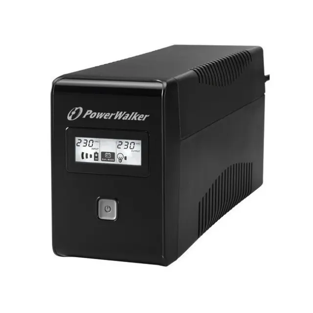 Power Walker UPS VI650LCD Schuko 650VA 360W Black