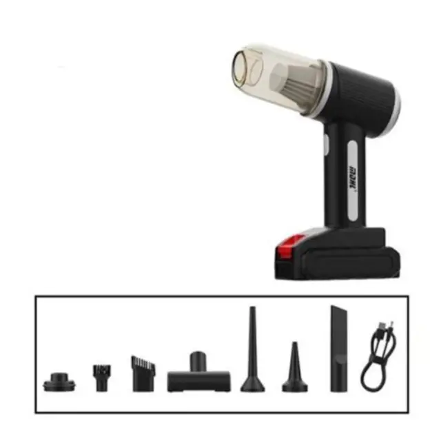MDHL Φορητό Ηλεκτρικό Σκουπάκι Αυτοκινήτου – Car mounted Vacuum Cleaner MD-A3 Μαύρο 2