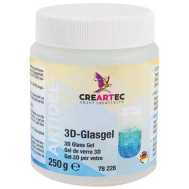 Creartec Διάφανη Πάστα Τζελ 3D - 250gr