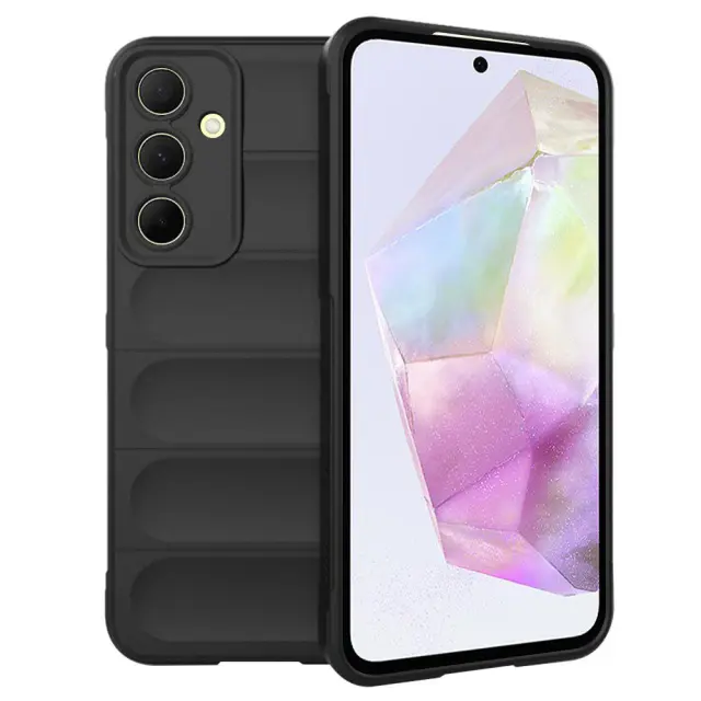 Techsuit® Rugged Anti Scratch Θήκη για Galaxy A35- Black