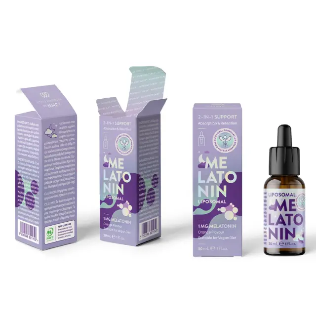 JMN Liposomal Melatonin 1mg Συμπλήρωμα για τον Ύπνο 30ml Πορτοκάλι