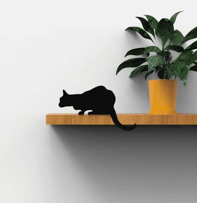 Artori Design Διακοσμητική φιγούρα γάτας Cat's meow: CHURCHILL