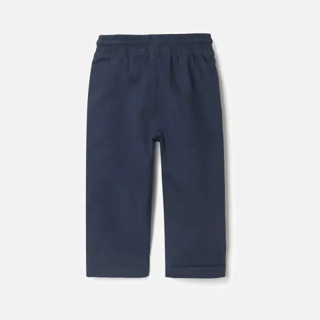 Zippy Παντελόνι Twill σε Σκούρο Μπλε Χρώμα για Βρεφικό Αγόρι 2