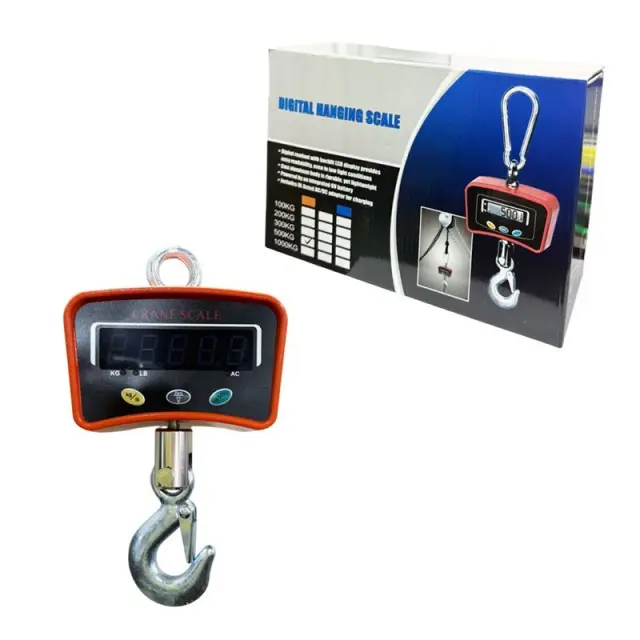 Ψηφιακή κρεμαστή ζυγαριά 500 κιλών - Digital hanging scale 500 Kg 0273002