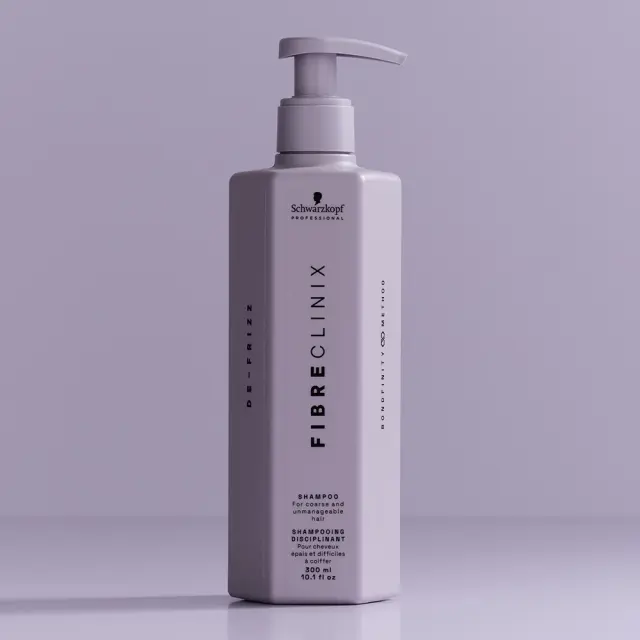 Schwarzkopf Professional Fibre Clinix De-Frizz Shampoo 300ml 3