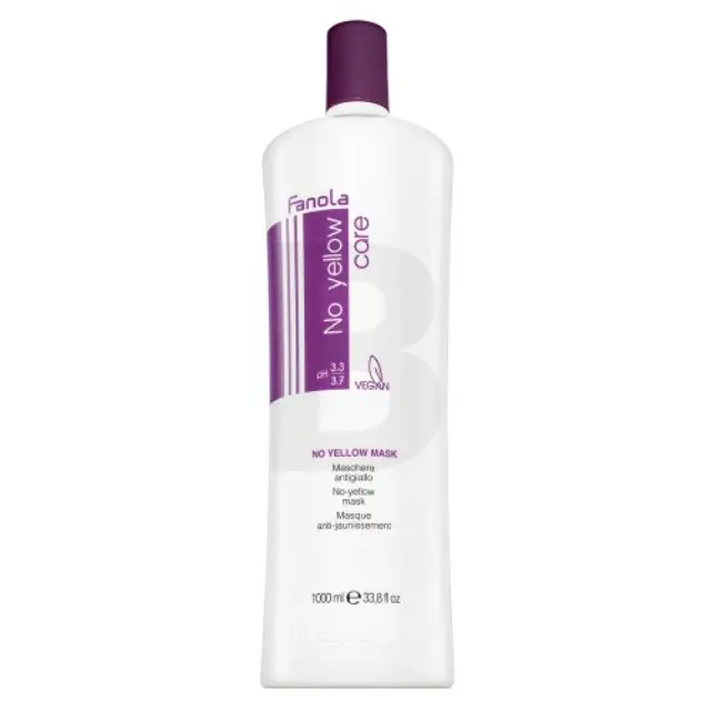 Fanola No Yellow Mask mask for platinum blonde and gray hair 1000 ml