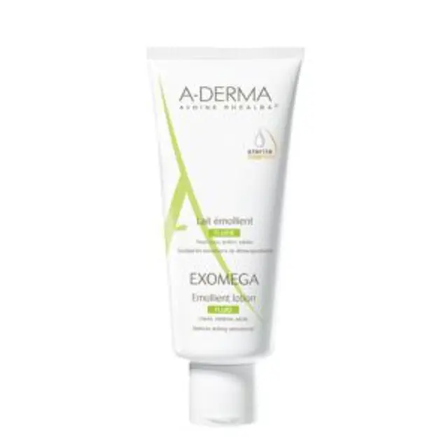 A-Derma Exomega Fluid Emollient Lotion Λεπτόρευστο Γαλάκτωμα Προσώπου/Σώματος για το Ατοπικό Δέρμα, 200ml