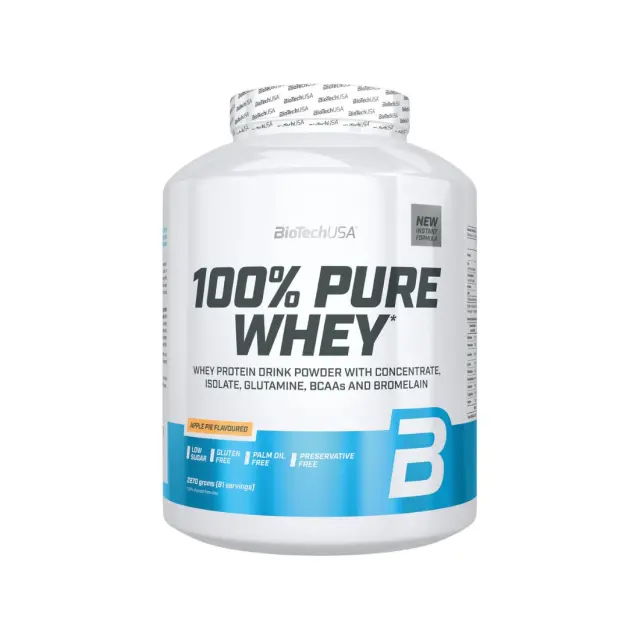 BioTechUSA 100% Pure Whey - 2270g Apple Pie