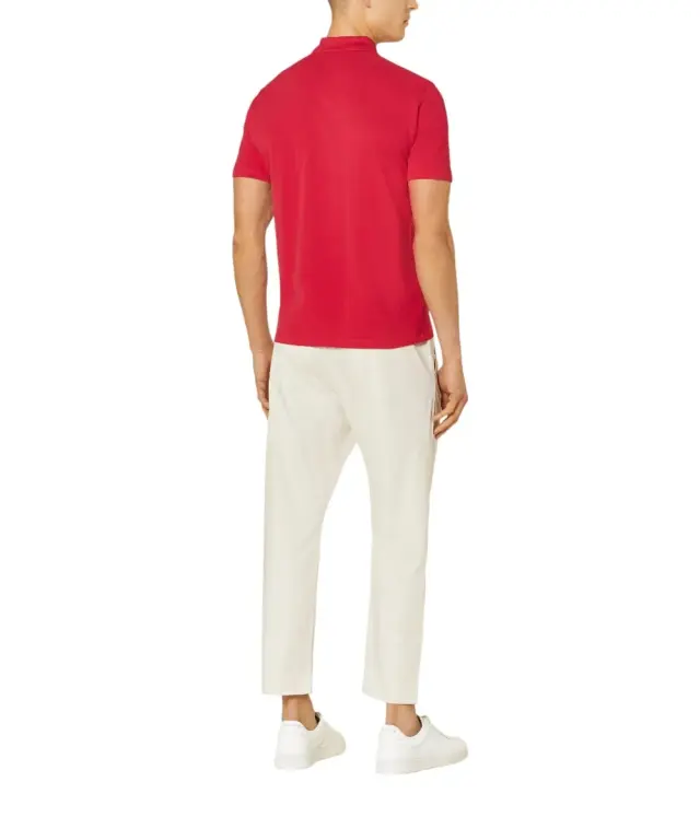 Napapijri - Ανδρικό T-shirt Polo Ealis SS Regular Fit NP0A4H8B-R25 Κόκκινο - S 2