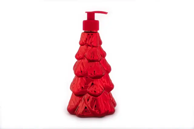 Simple Pleasures Υγρό Σαπούνι Χεριών με Άρωμα Cranberry Orange με Dispenser Χριστουγεννιάτικος Άγιος Βασίλης 500ml
