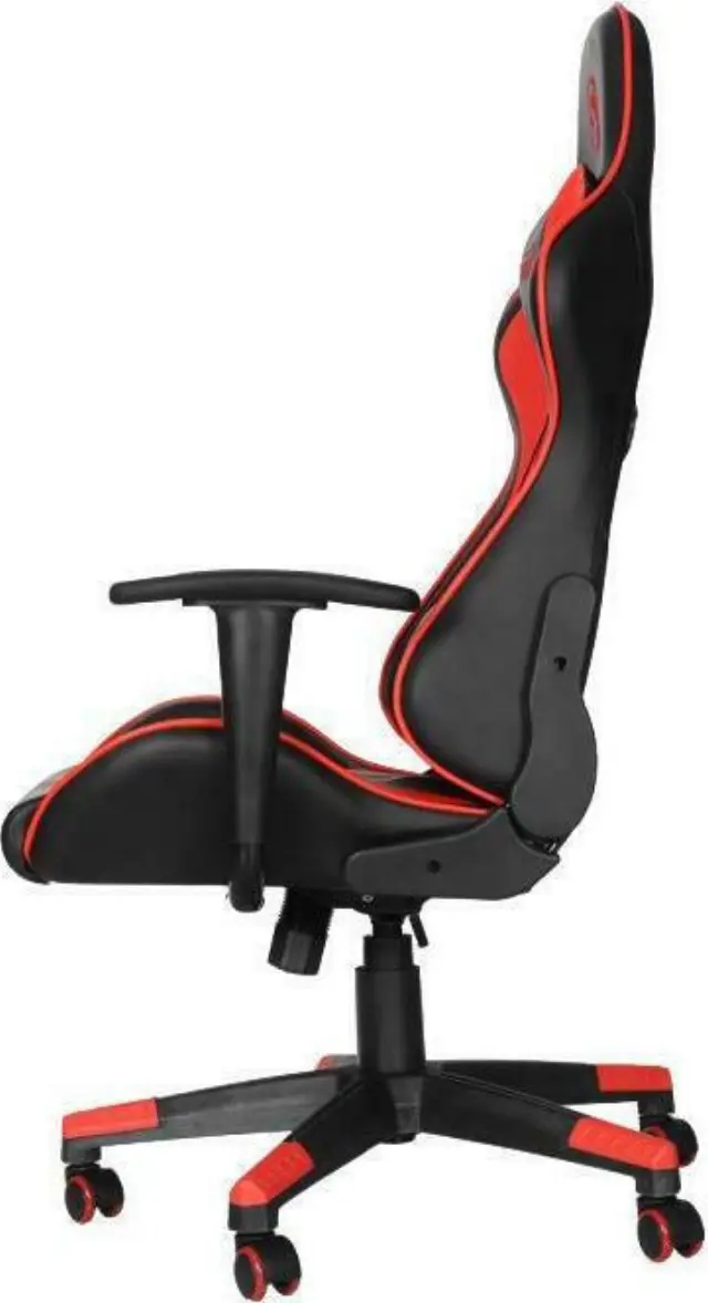 Marvo GH-106 Καρέκλα Gaming Δερματίνης Μαύρο/Κόκκινο 2