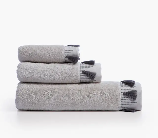 Πετσέτες Μπάνιου (Σετ) Nef-Nef Homeware Serenity Momentum Grey 3