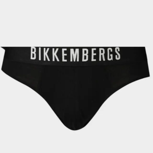Bikkembergs - Ανδρικά Σλιπ 3Pack BKK1USP10TR-BLACK Μαύρο - 2XL 3