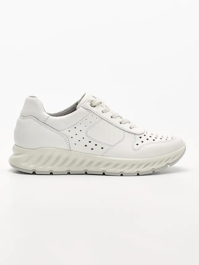 Imac Sneakers Γυναικείο δέρμα Άσπρο IMA/557160 WHITE 3