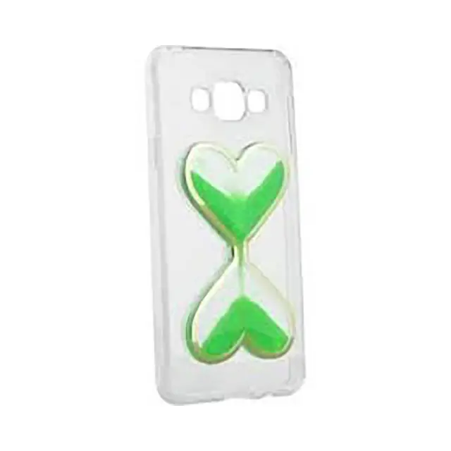 Θήκη Σιλικόνης Με Υγρό Glitter Quicksand Case Για Samsung Galaxy J5 2016 Πράσινη