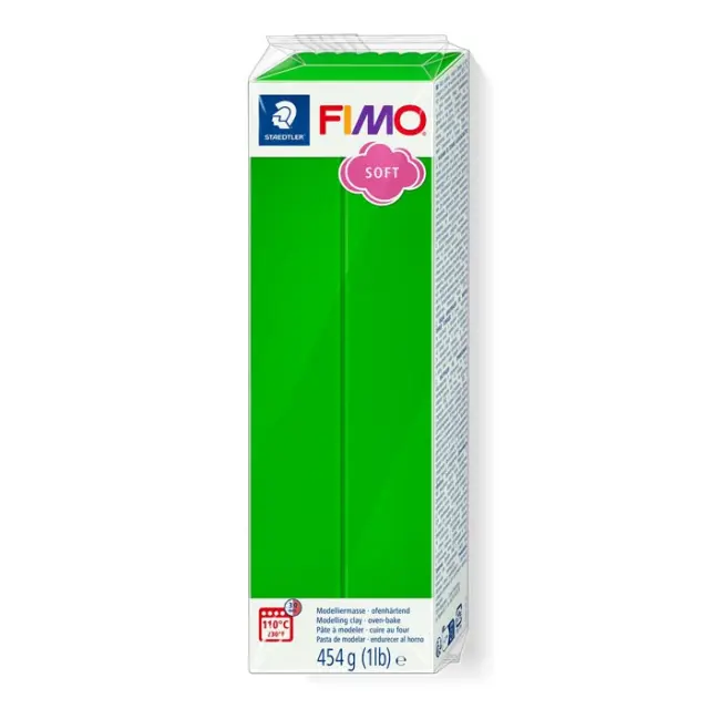 Πολυμερικός Πηλός Staedtler Fimo Soft No53 - Tropical Green - 454gr