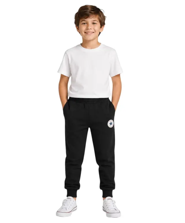 Converse - Παιδικό Παντελόνι Φόρμας Jogging & Sportswear 969478-023 Μαύρο - 10-12 ετών 2