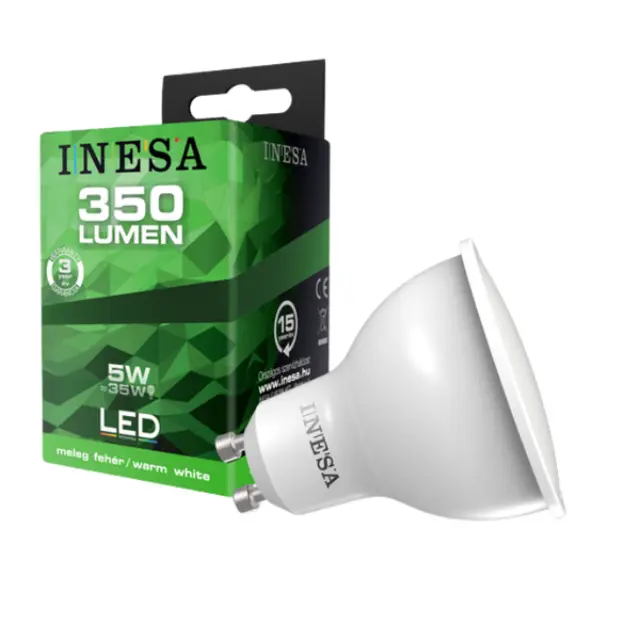 LED Spot 5W 350lm 3000K 105° GU10 G2