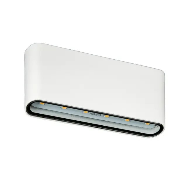 Emos Φωτιστικό Led τοίχου Up/down 6W 3000K IP54 17.5x9.2x3.1cm λευκό Άσπρο