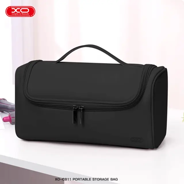 XO CB11 Τσάντα Αποθήκευσης Μπάνιου Μαύρη 16.001.0219 3