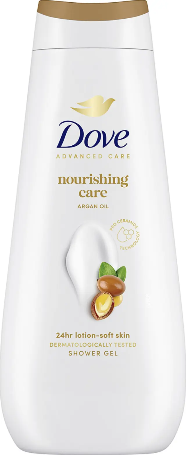 Dove Nourishing Care Argan Oil Αφρόλουτρο Ενυδάτωσης 400ml
