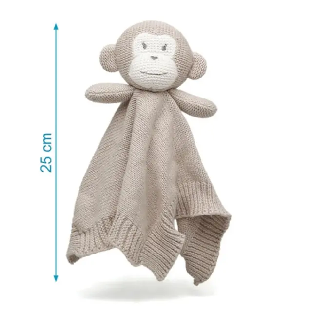 Πανάκι Παρηγοριάς Cotton Friends Μαιμουδάκι 25cm. 3