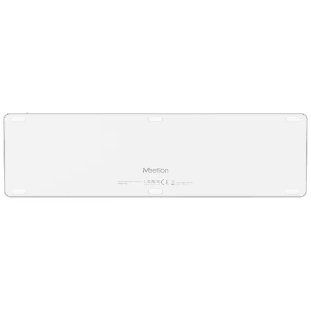 Meetion MT-K230MW 2.4G+Bluetooth Πληκτρολόγιο Λευκό US 17.002.0021 3